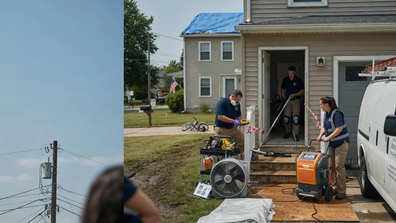 Water Damage Repair in Piasa, IL near me